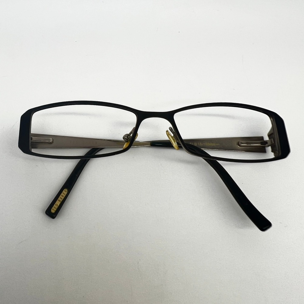 Ted Baker Money Honey B167 EBO 51-15-130 Brown Metal Eyeglass Frames Women